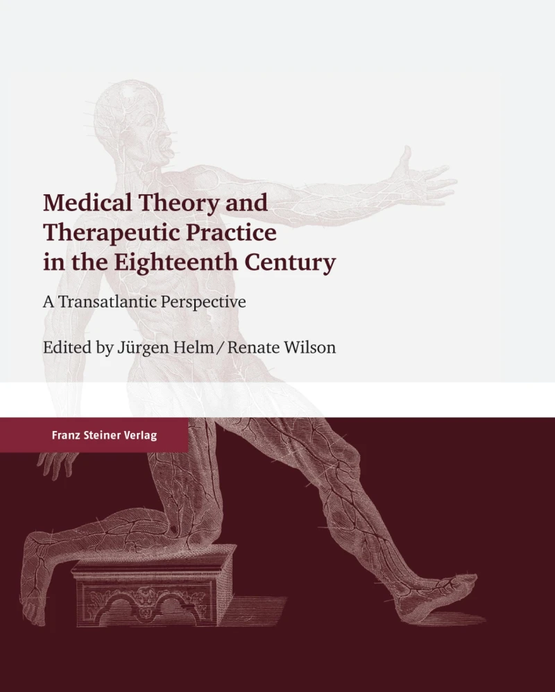 Portada: Medical Theory and Therapeutic Practice in the Eighteenth Century