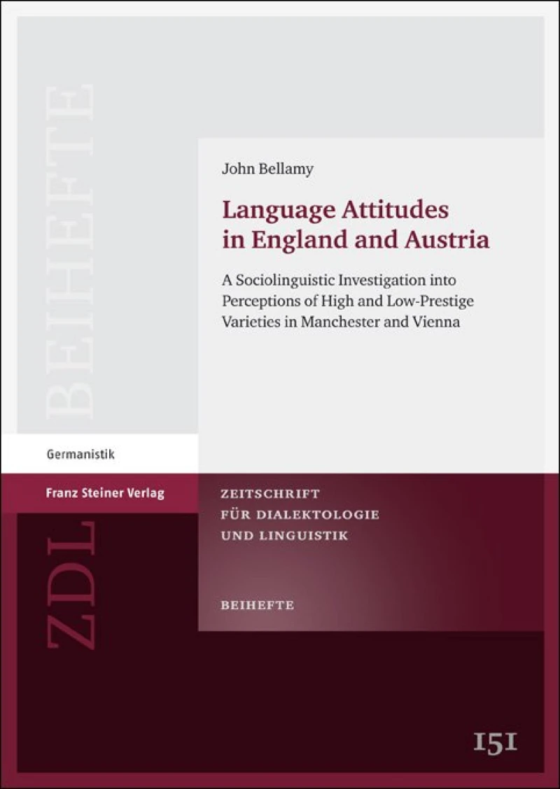 Portada: Language Attitudes in England and Austria