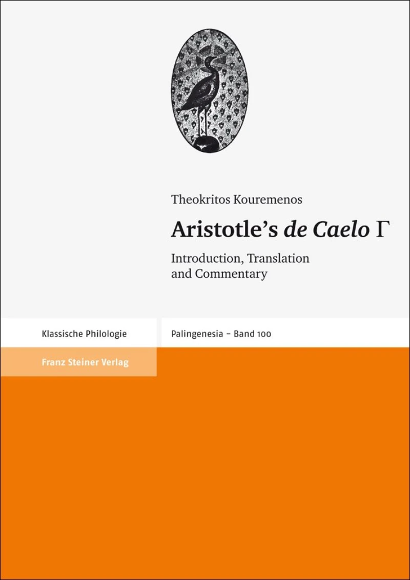 Portada: Aristotle's "de Caelo" III