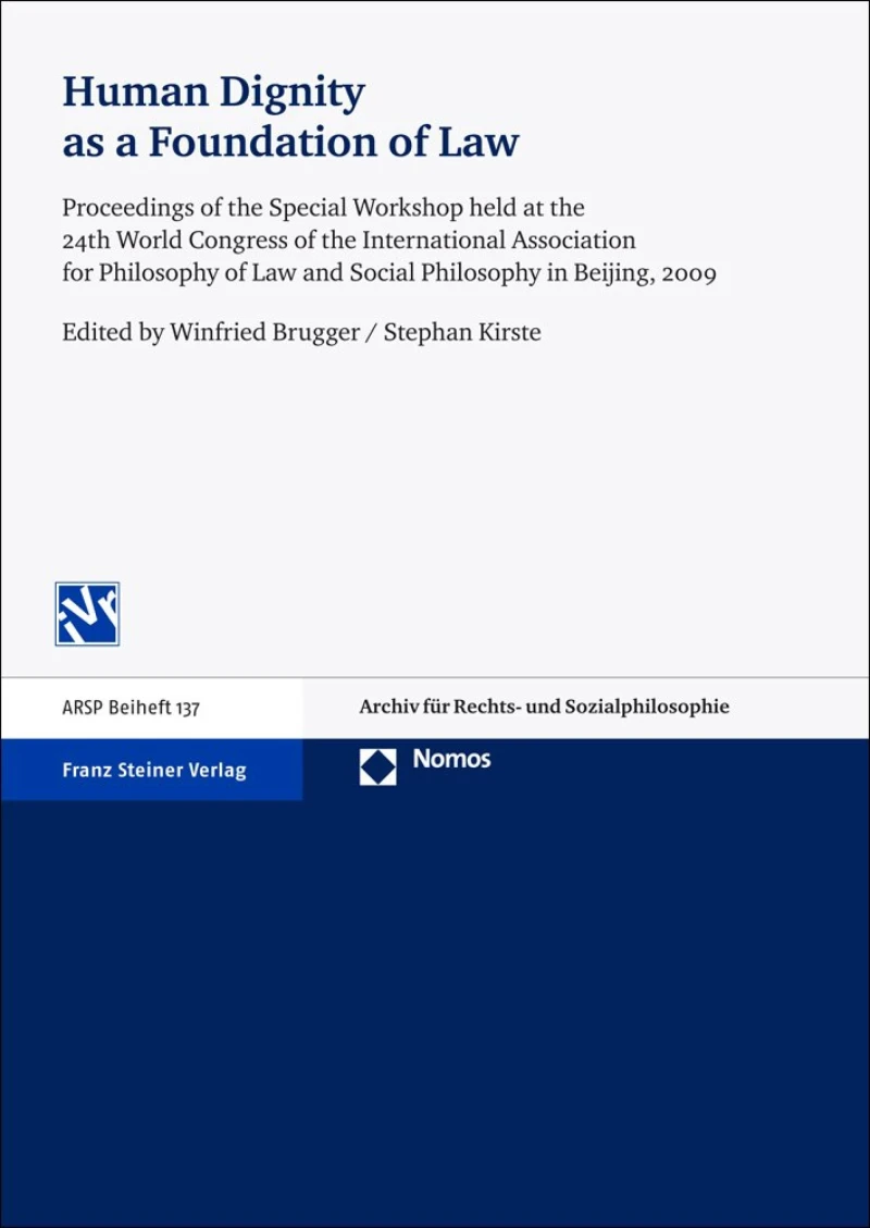 Portada: Human Dignity as a Foundation of Law