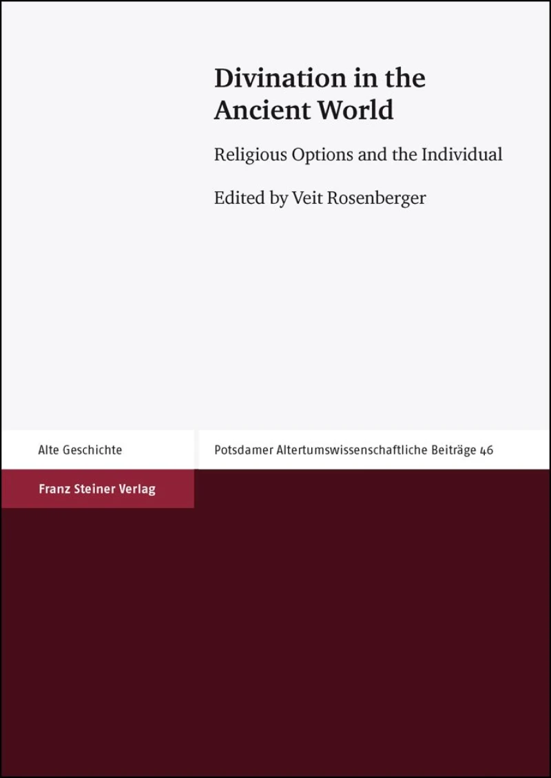 Portada: Divination in the Ancient World