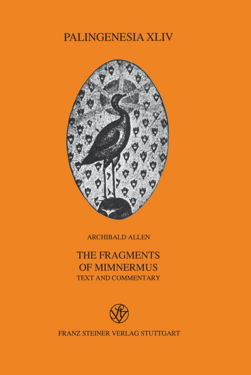 Portada: The Fragments of Mimnermus