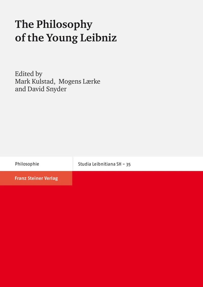 Portada: The Philosophy of the Young Leibniz