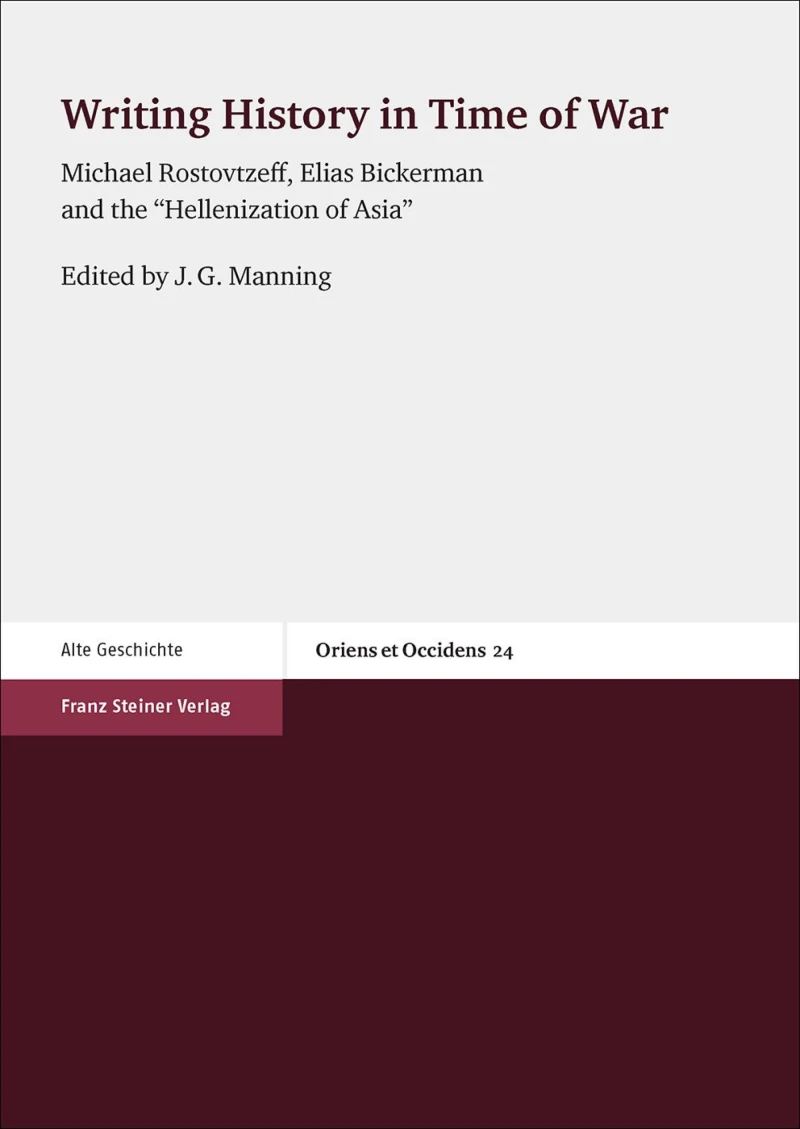 Portada: Writing History in time of war