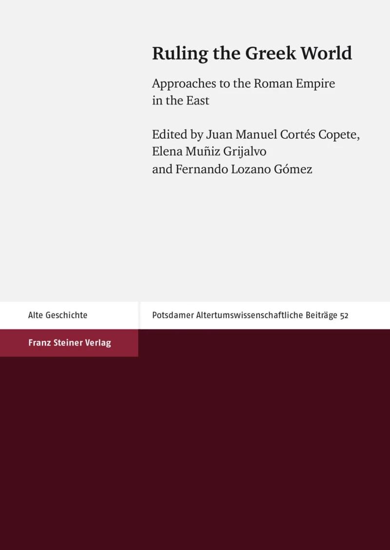 Portada: Ruling the Greek World