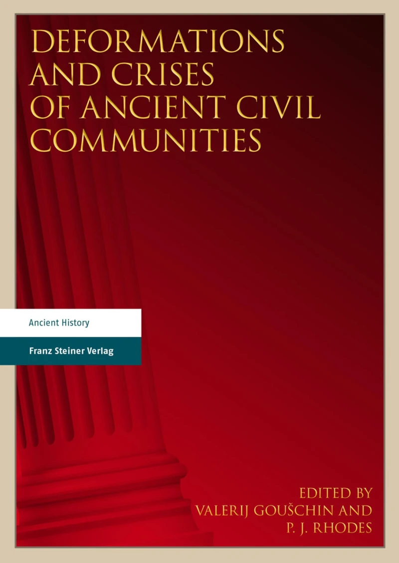 Portada: Deformations and Crises of Ancient Civil Communities