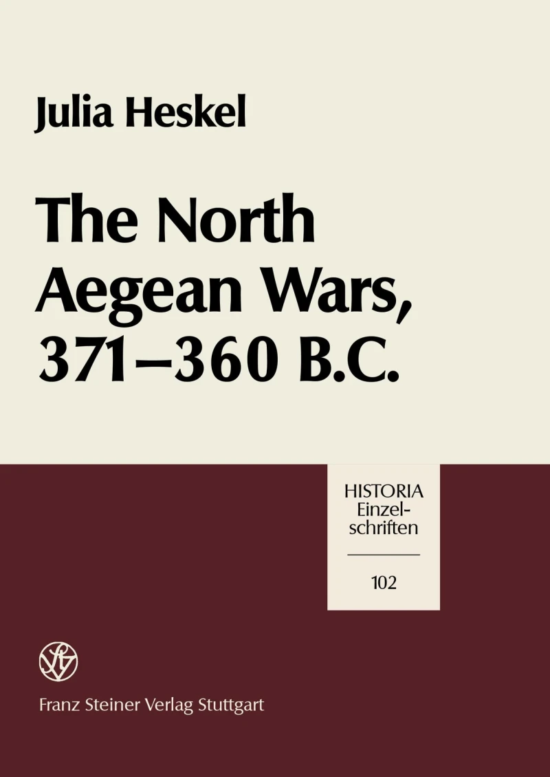 Portada: The North Aegean Wars, 371 - 360 B.C.