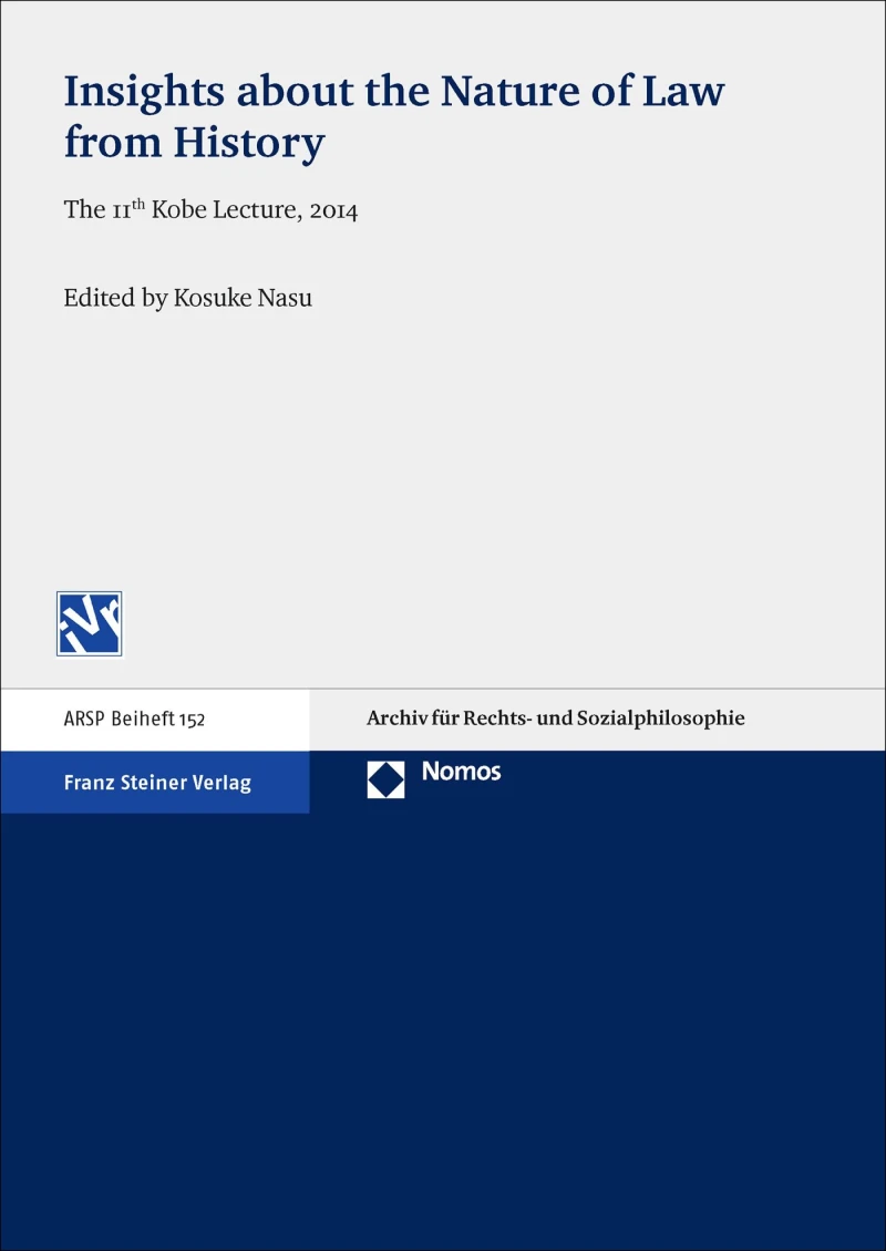 Portada: Insights about the Nature of Law from History