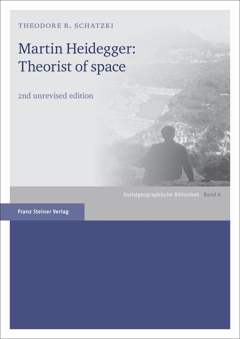 Portada: Martin Heidegger: Theorist of space