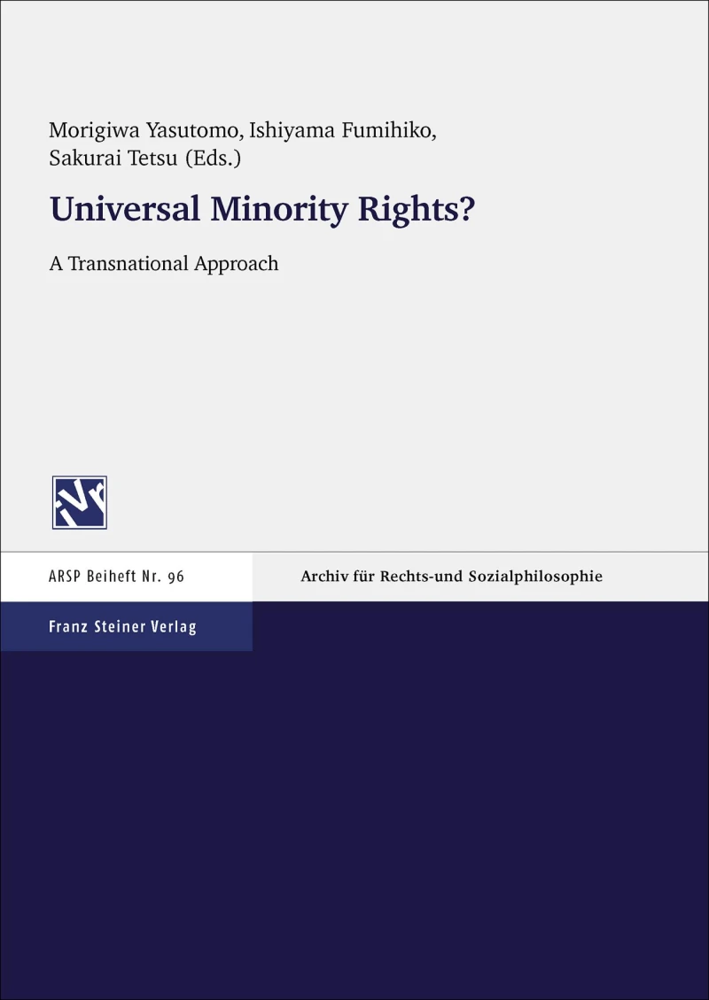 Portada: Universal Minority Rights? A Transnational Approach