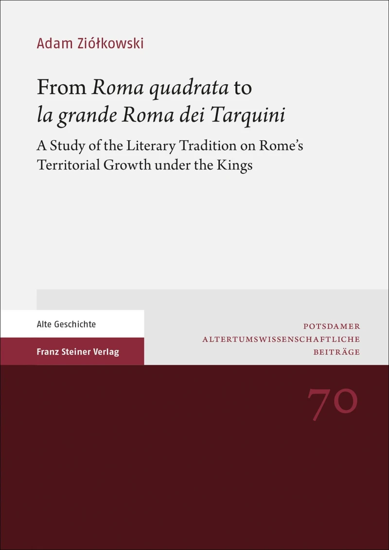 Portada: From "Roma quadrata" to "la grande Roma dei Tarquini"