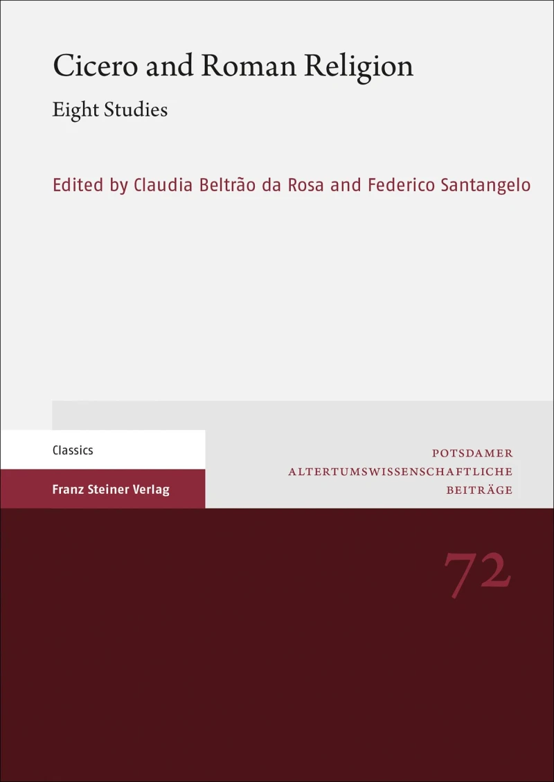 Portada: Cicero and Roman Religion