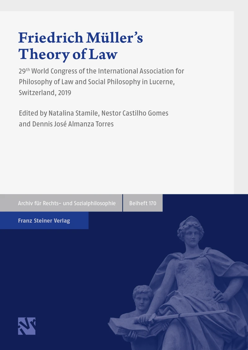 Portada: Friedrich Müller's Theory of Law