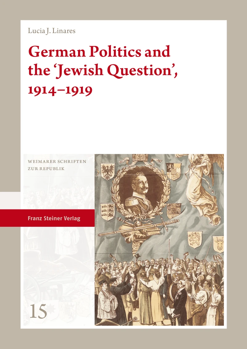 Portada: German Politics and the 'Jewish Question', 1914–1919
