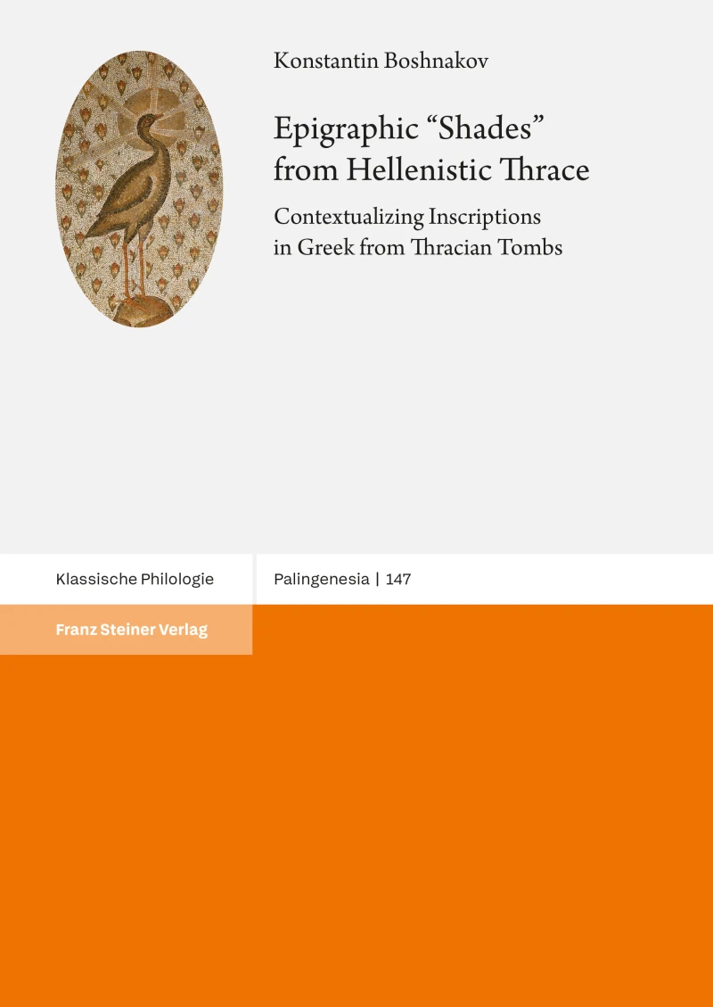 Portada: Epigraphic "Shades" from Hellenistic Thrace