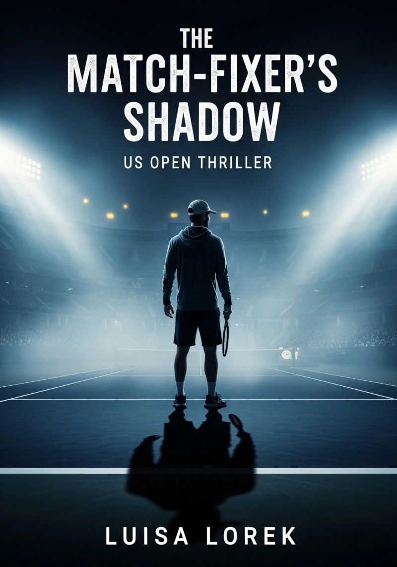 Portada: The Match-Fixer's Shadow: US Open Tennis Thriller, High-Stakes Match-Fixing & Survival Suspense