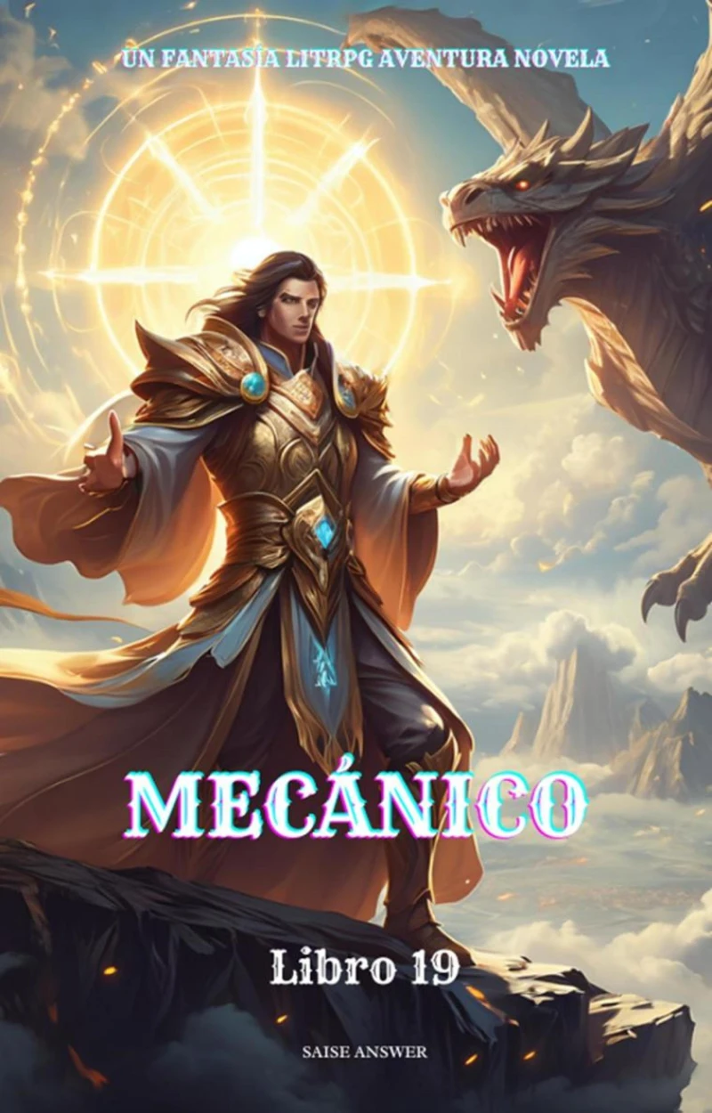 Portada: Mecánico:Un Fantasía LitRPG Aventura Novela(Libro 19)