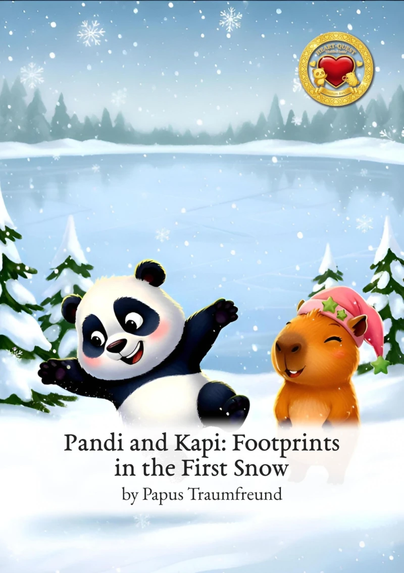 Portada: Pandi and Kapi: Footprints in the First Snow