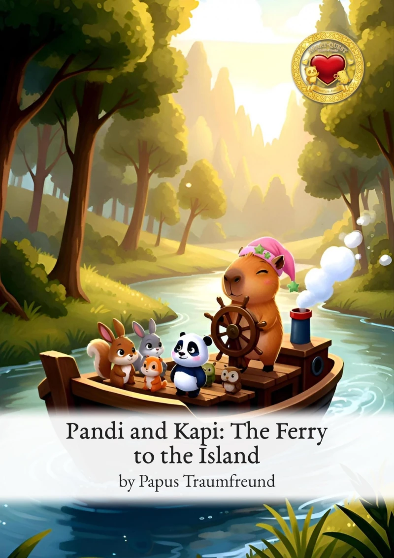 Portada: Pandi and Kapi: The Ferry to the Island