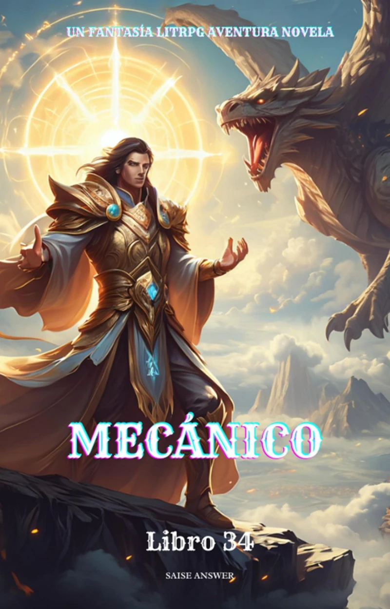Portada: Mecánico:Un Fantasía LitRPG Aventura Novela(Libro 34)