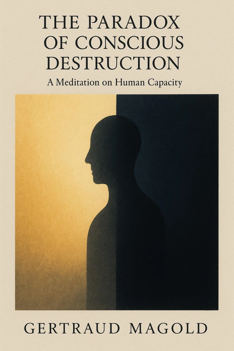 Portada: The Paradox of Conscious Destruction: A Meditation on Human Capacity