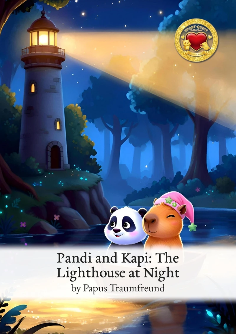 Portada: Pandi and Kapi: The Lighthouse at Night