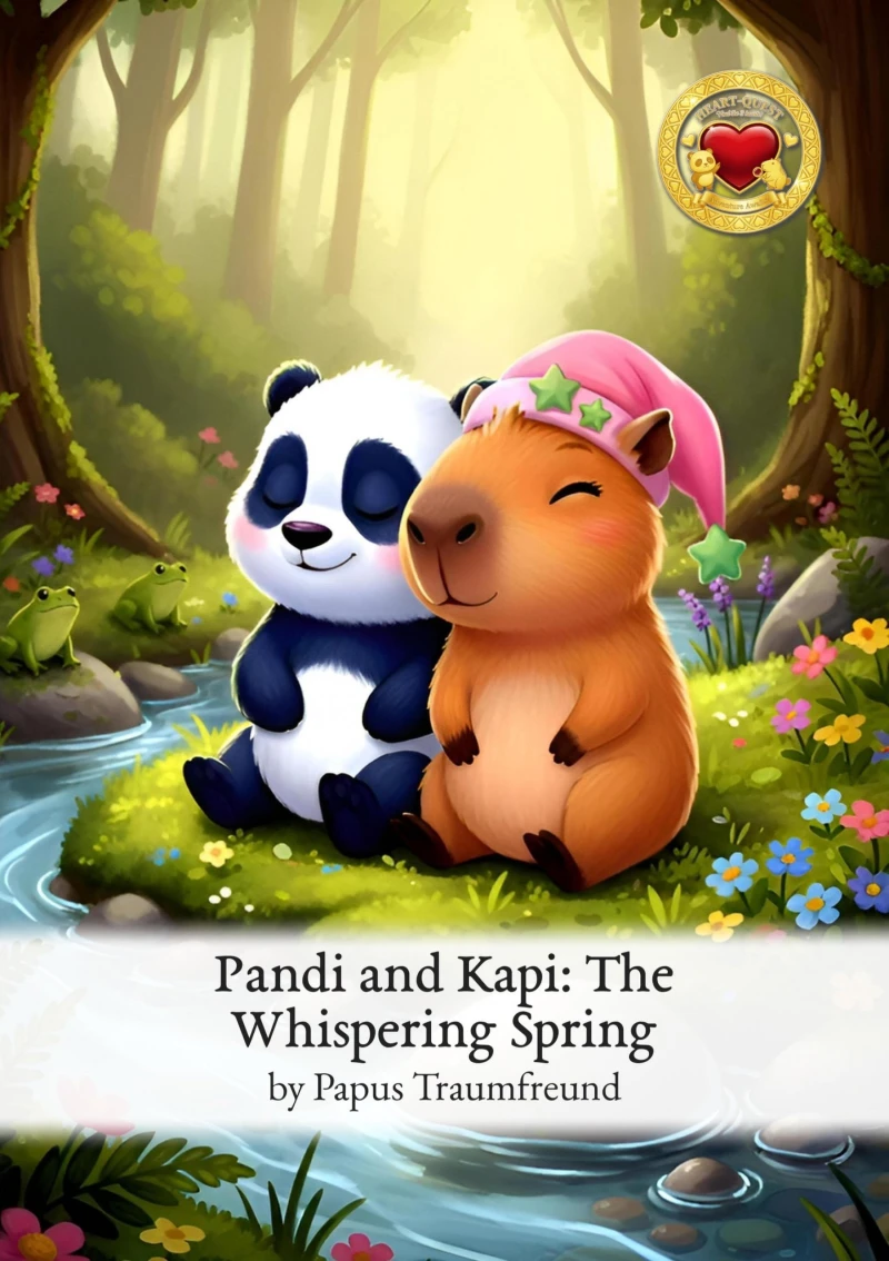 Portada: Pandi and Kapi: The Whispering Spring