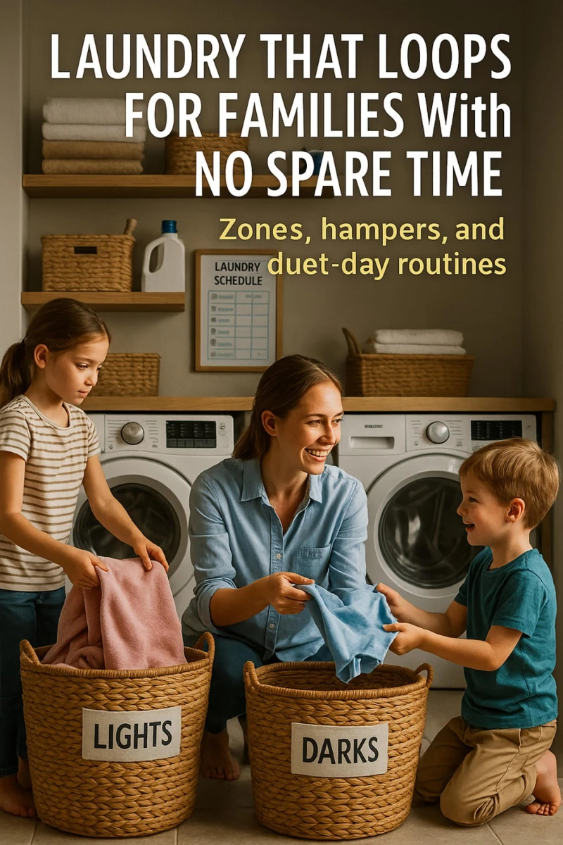 Portada: Laundry That Loops for Families With No Spare Time