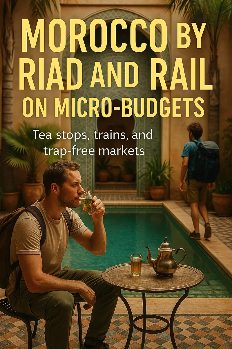 Portada: Morocco by Riad and Rail on Micro-Budgets