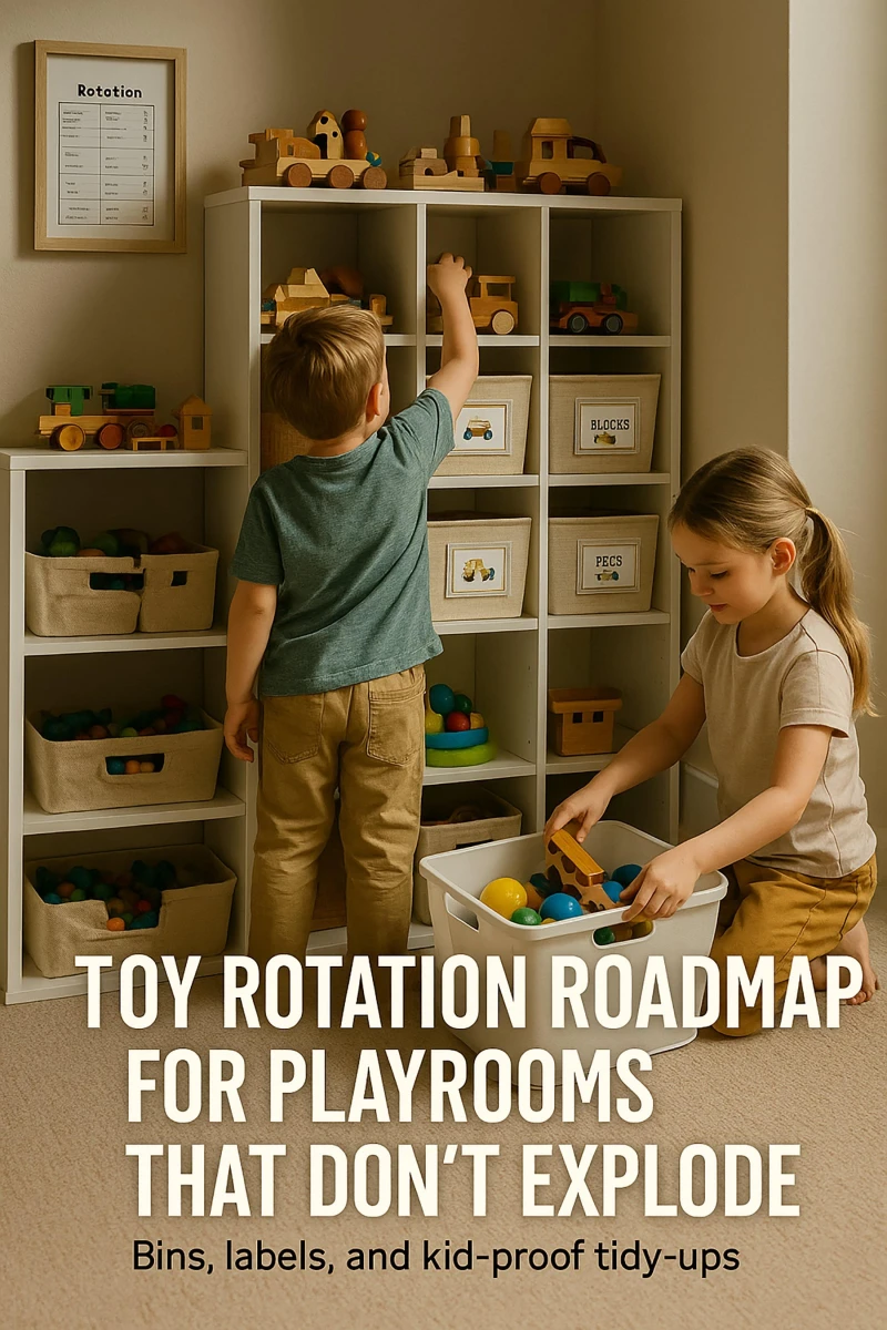 Portada: Toy Rotation Roadmap for Playrooms That Don't Explode