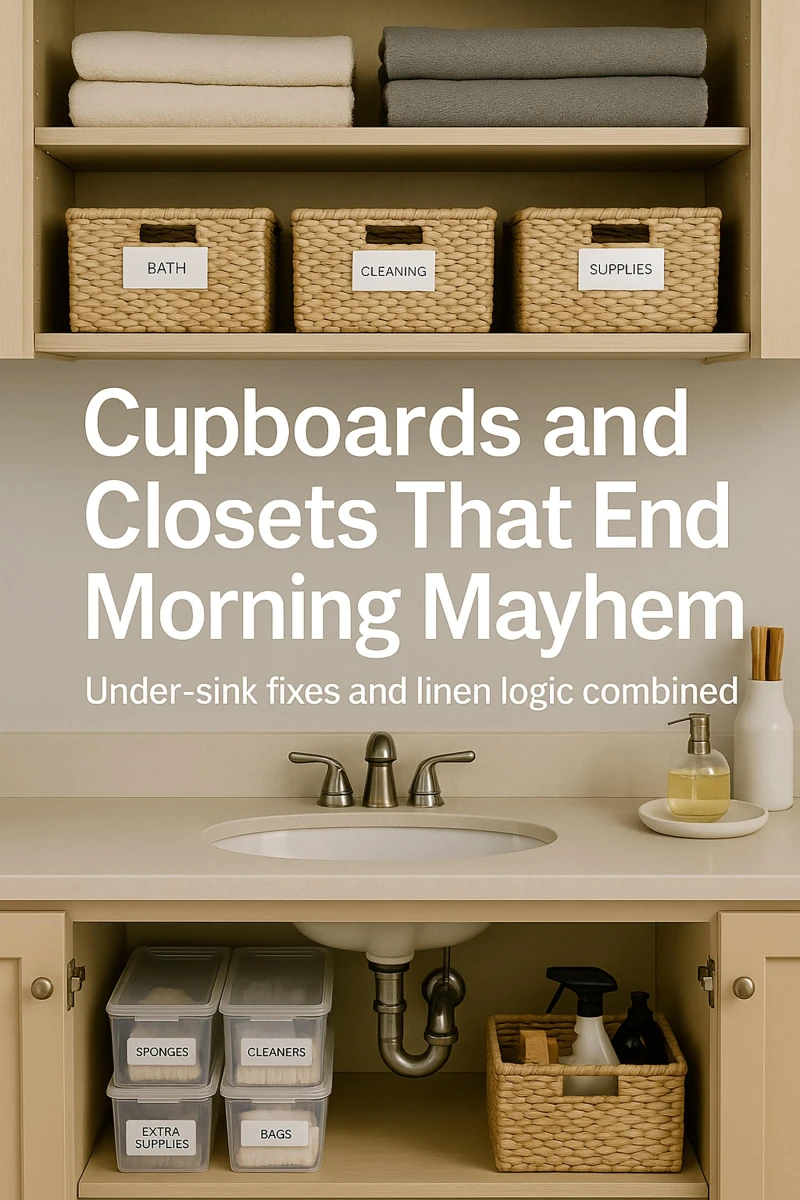 Portada: Cupboards and Closets That End Morning Mayhem