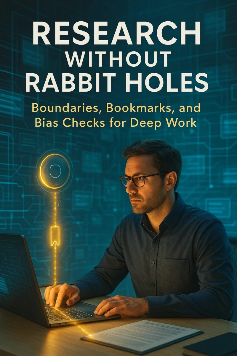 Portada: Research Without Rabbit Holes