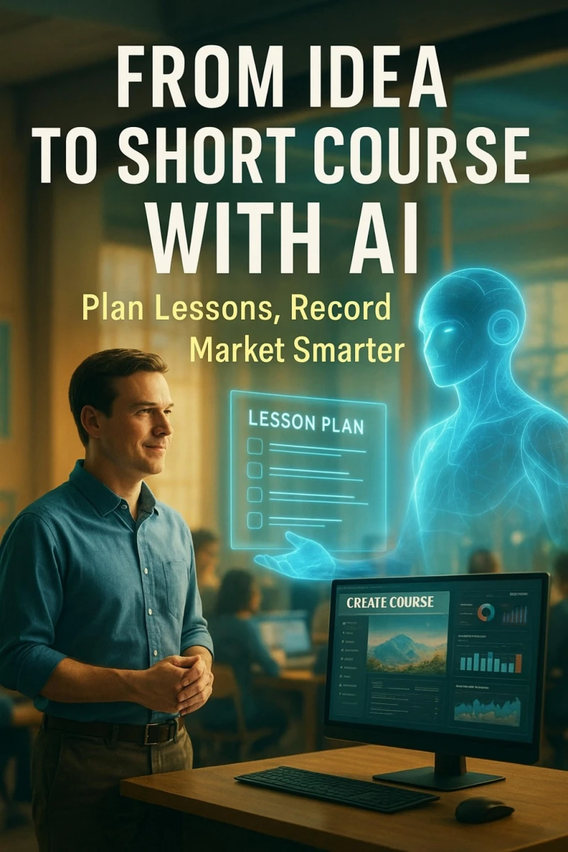 Portada: From Idea to Short Course With AI