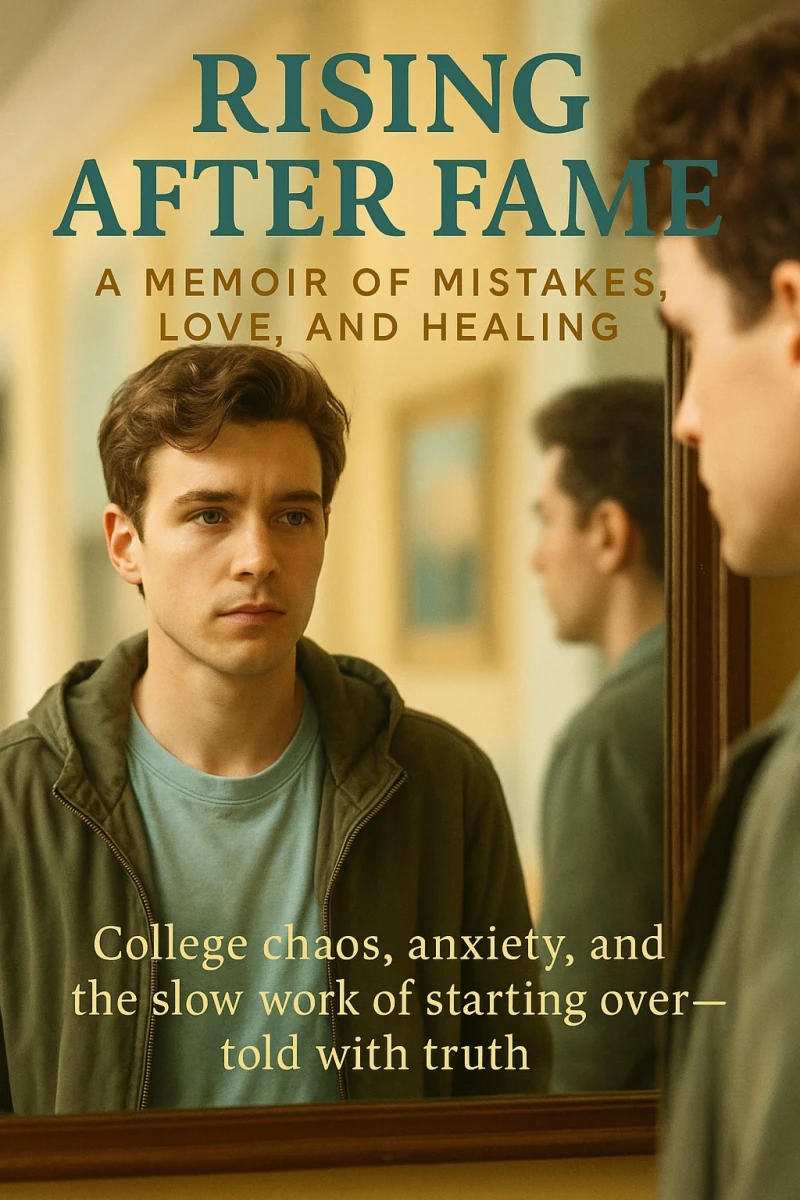 Portada: Rising After Fame: A Memoir of Mistakes, Love, and Healing