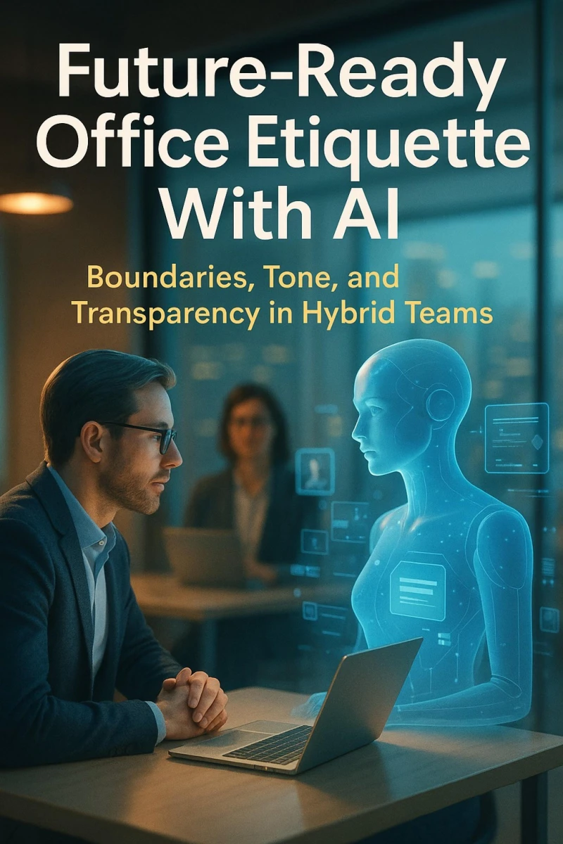 Portada: Future-Ready Office Etiquette With AI