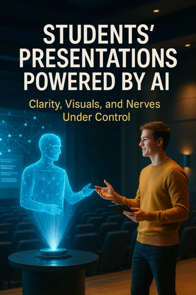 Portada: Students' Presentations Powered by AI