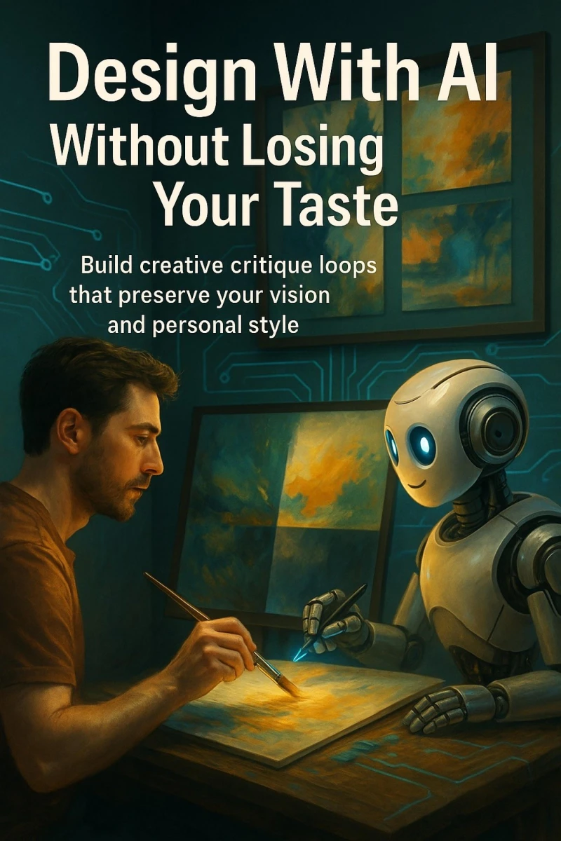 Portada: Design With AI Without Losing Your Taste