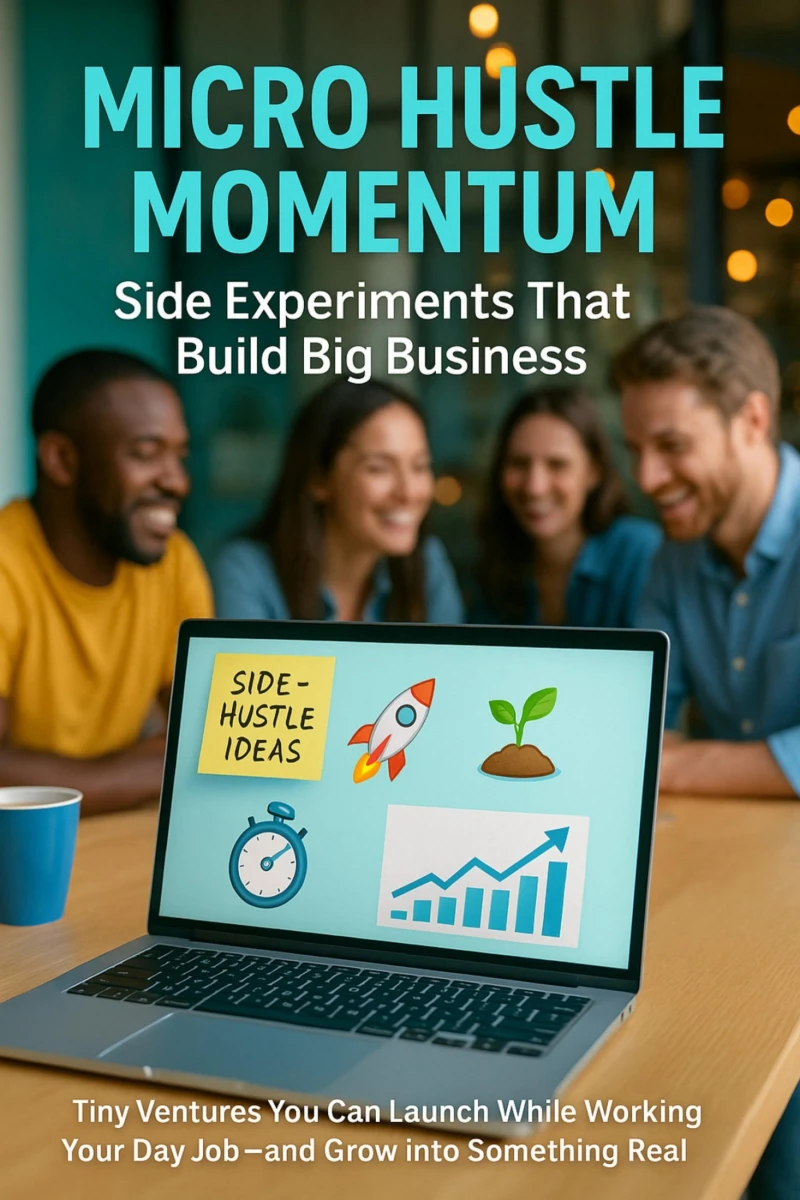 Portada: Micro Hustle Momentum: Side Experiments That Build Big Business