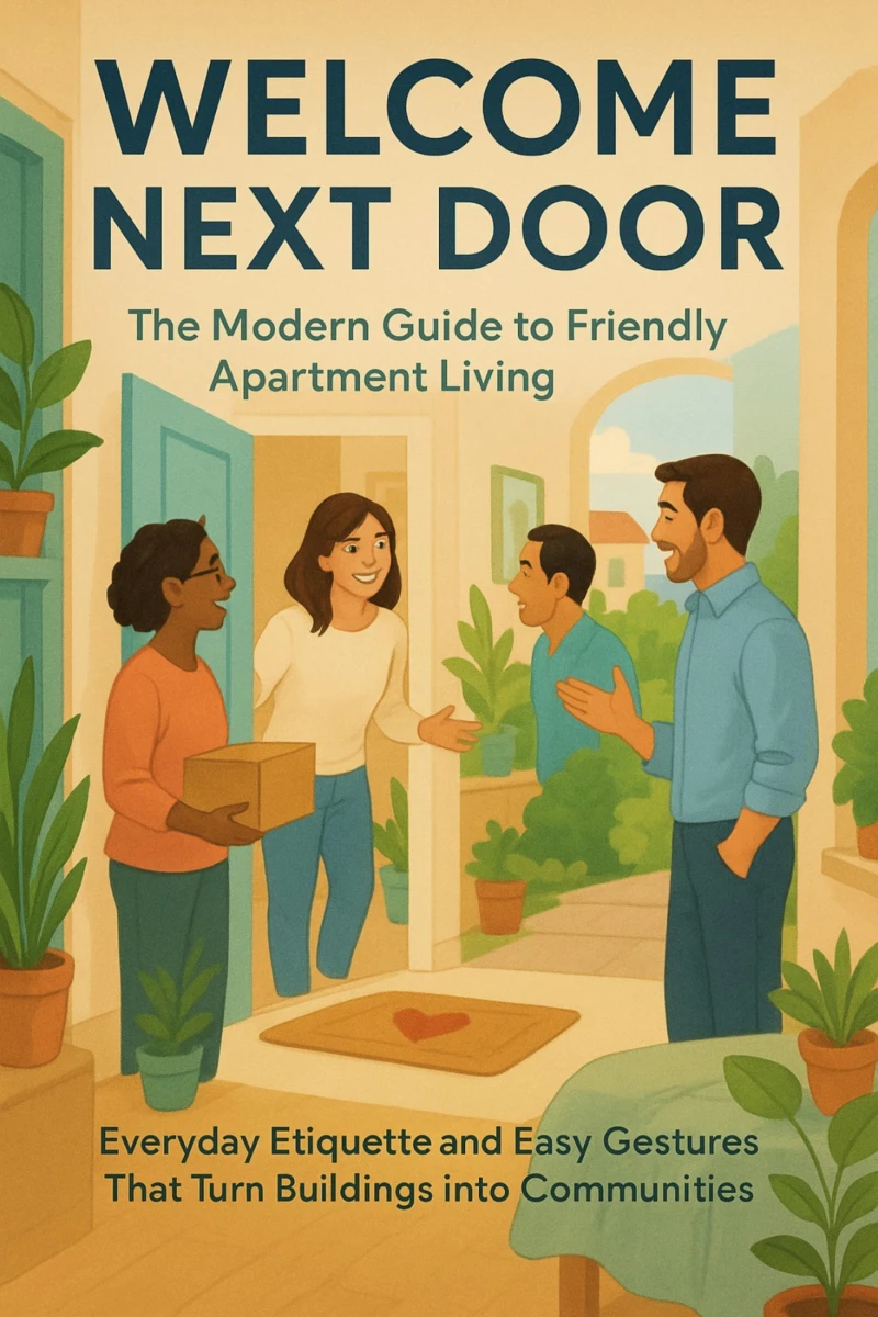 Portada: Welcome Next Door: The Modern Guide to Friendly Apartment Living