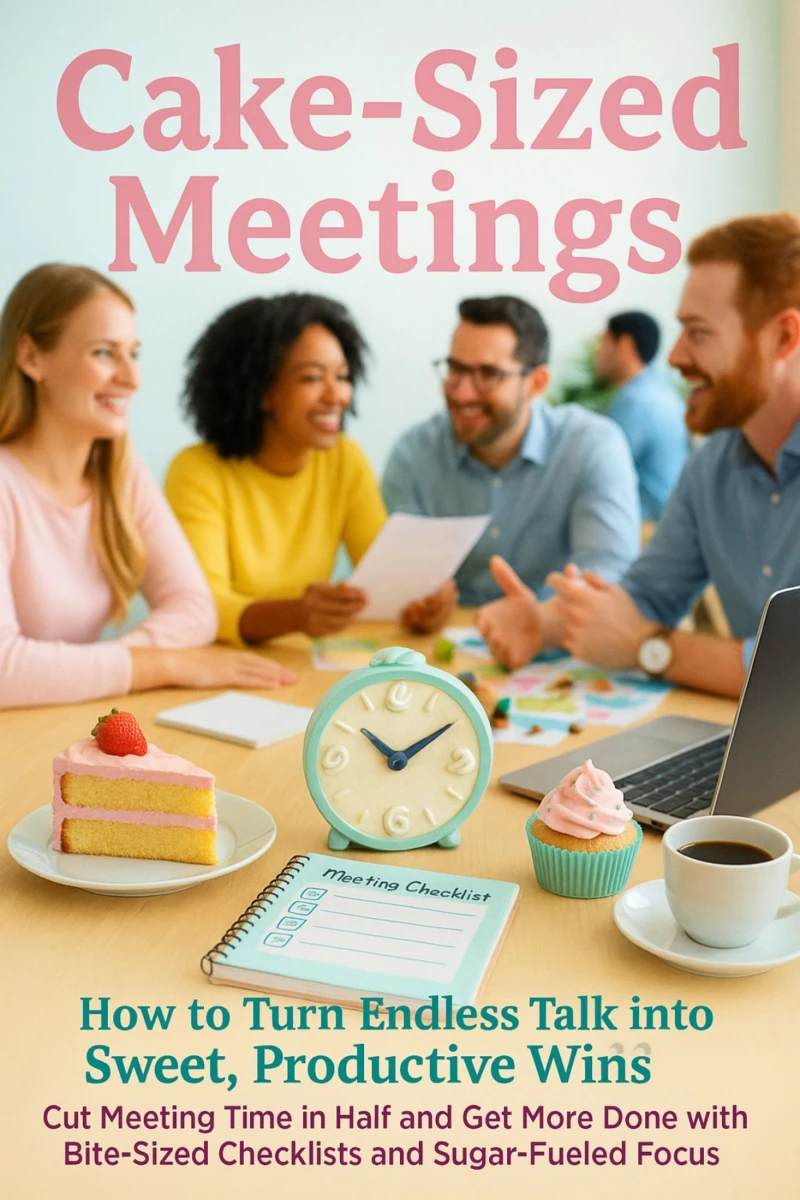 Portada: Cake-Sized Meetings: How to Turn Endless Talk into Sweet, Productive Wins