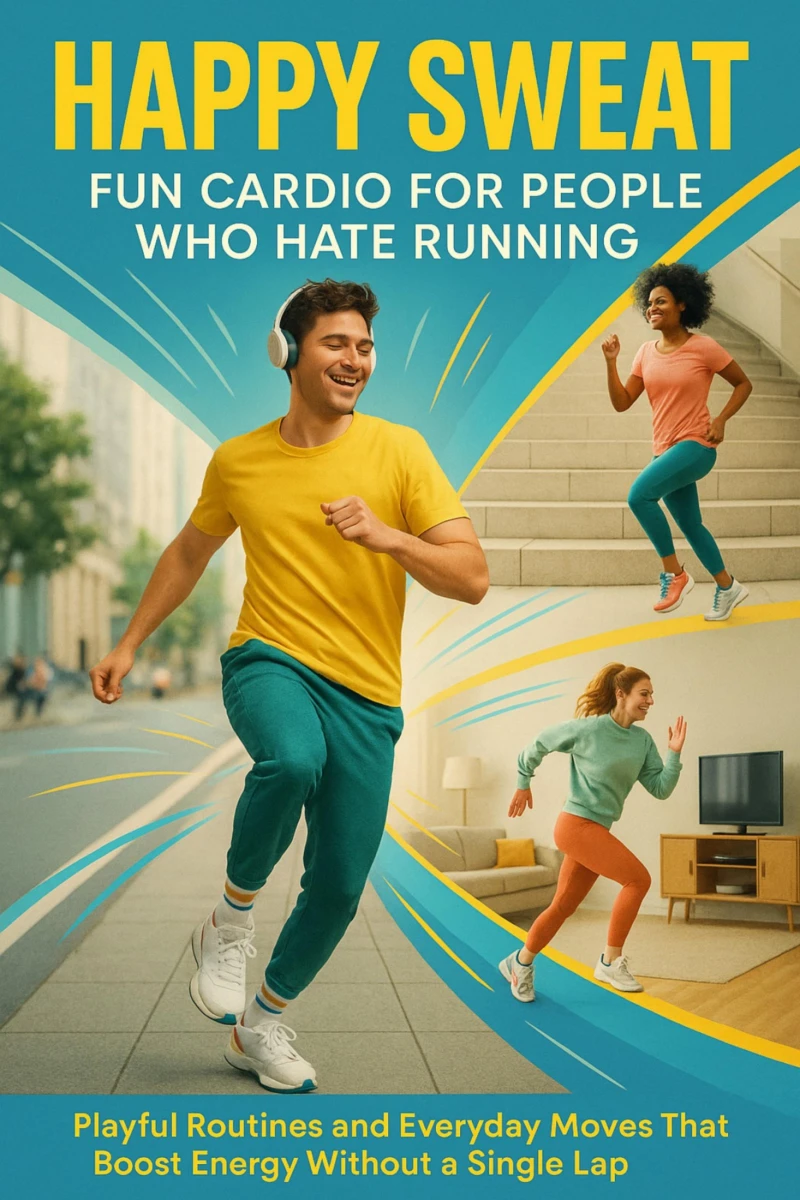 Portada: Happy Sweat: Fun Cardio for People Who Hate Running