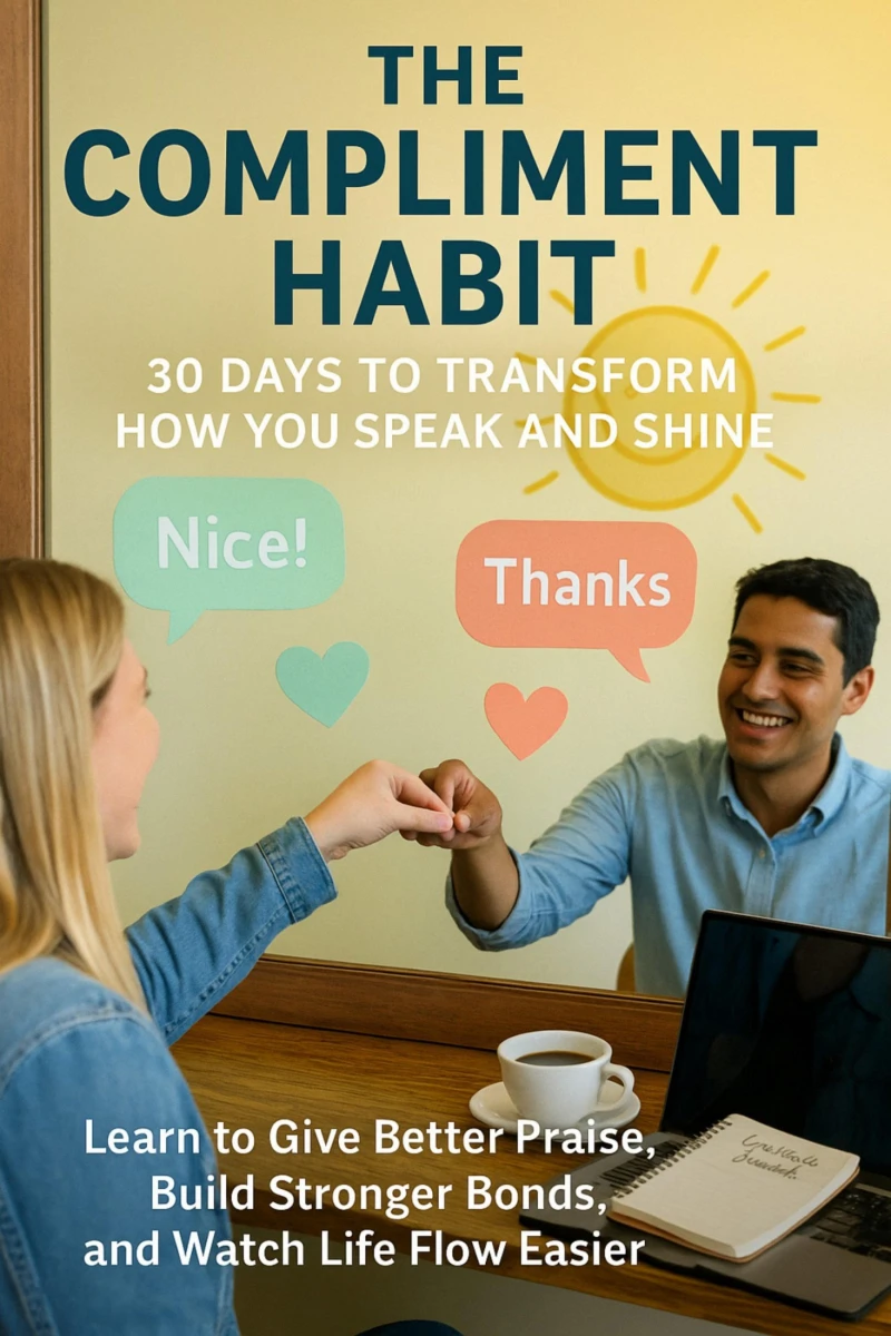Portada: The Compliment Habit: 30 Days to Transform How You Speak and Shine