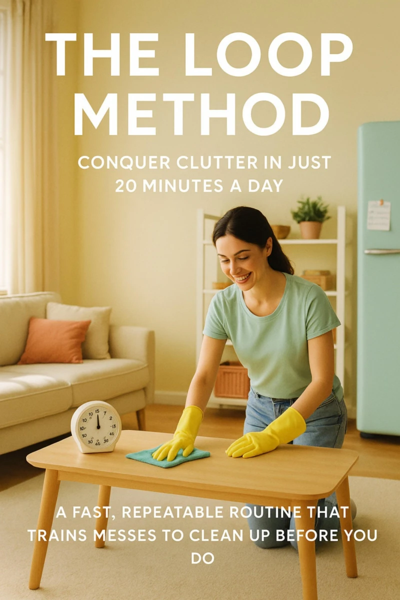 Portada: The Loop Method: Conquer Clutter in Just 20 Minutes a Day