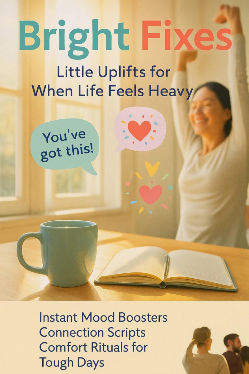 Portada: Bright Fixes: Little Uplifts for When Life Feels Heavy