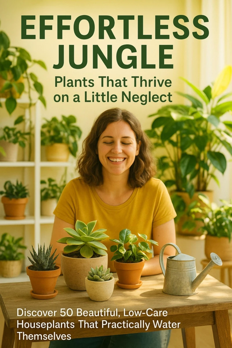 Portada: Effortless Jungle: Plants That Thrive on a Little Neglect
