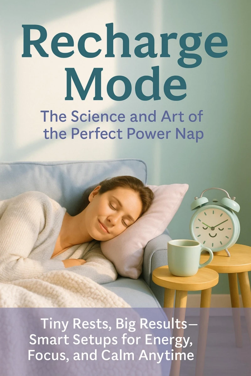 Portada: Recharge Mode: The Science and Art of the Perfect Power Nap