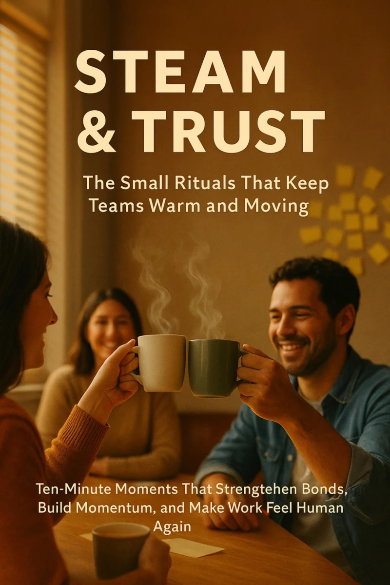 Portada: Steam & Trust: The Small Rituals That Keep Teams Warm and Moving