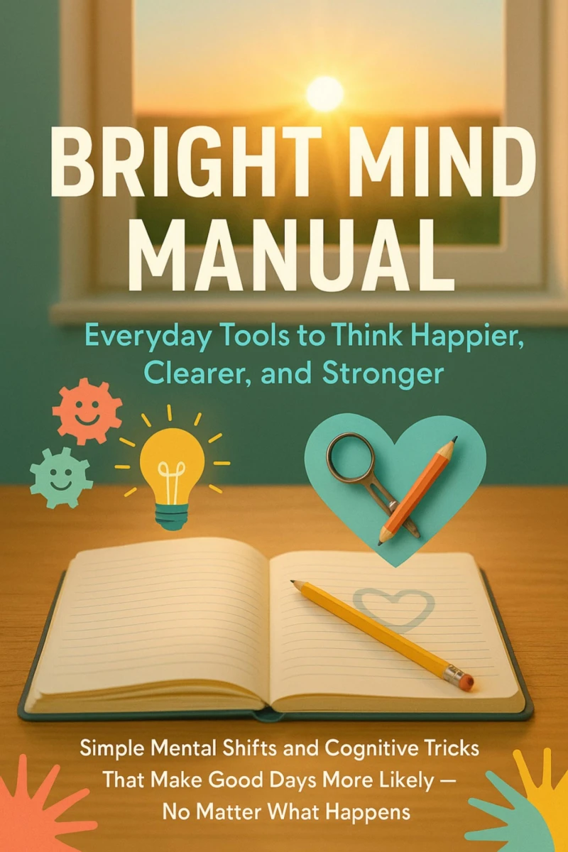 Portada: Bright Mind Manual: Everyday Tools to Think Happier, Clearer, and Stronger