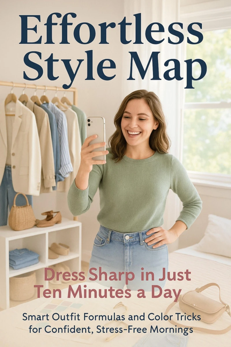 Portada: Effortless Style Map: Dress Sharp in Just Ten Minutes a Day