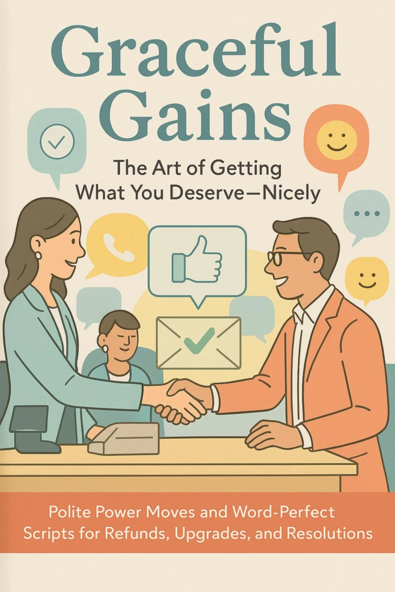 Portada: Graceful Gains: The Art of Getting What You Deserve—Nicely